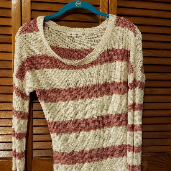 Soft Cream and Blush Sweater - Picture 1 of 1